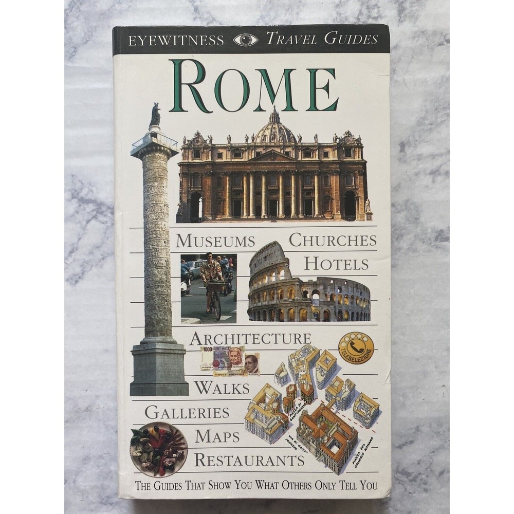 Rome (DK Eyewitness Travel Guides) Travel Ready Guide Book Dorling Kindersly